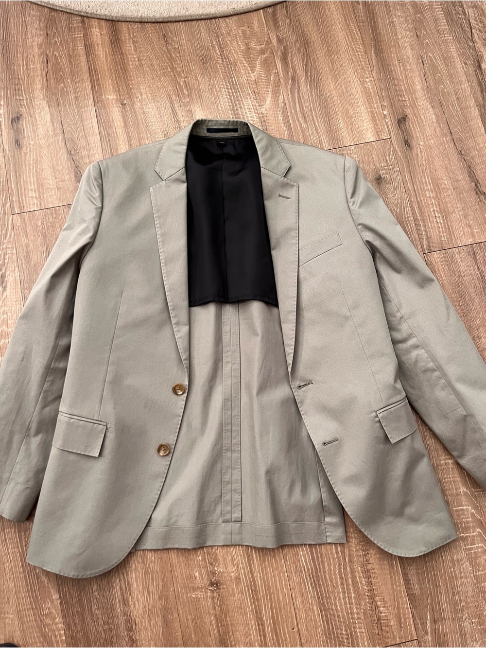 J. Crew Men's Lightweight Olive Blazer Jacket